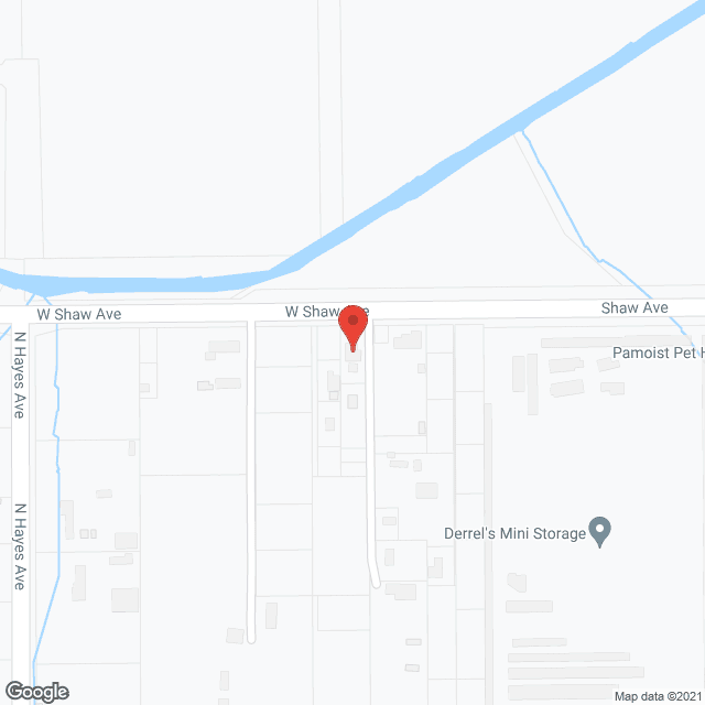 Map of the neighborhood around Sacred Heart Ranch