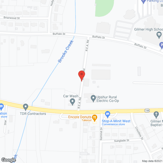 Map of the neighborhood around Songbird Assisted Living A