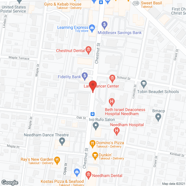 Map of the neighborhood around Chestnut Hollow Apartments