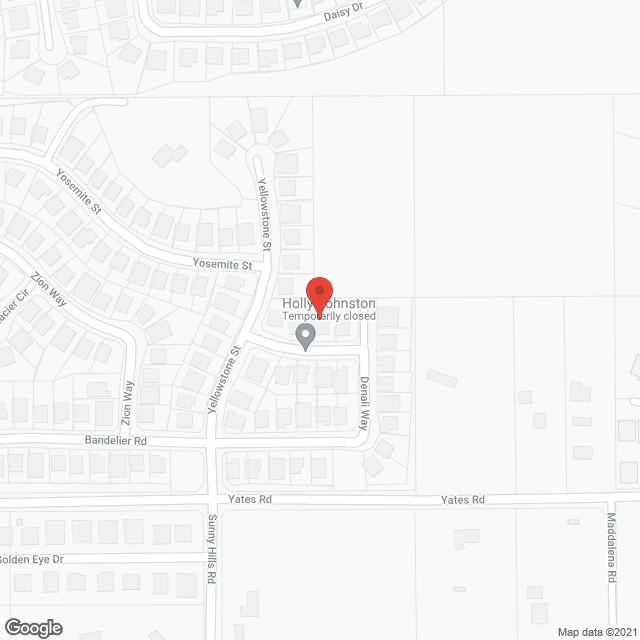 Map of the neighborhood around Liberty House