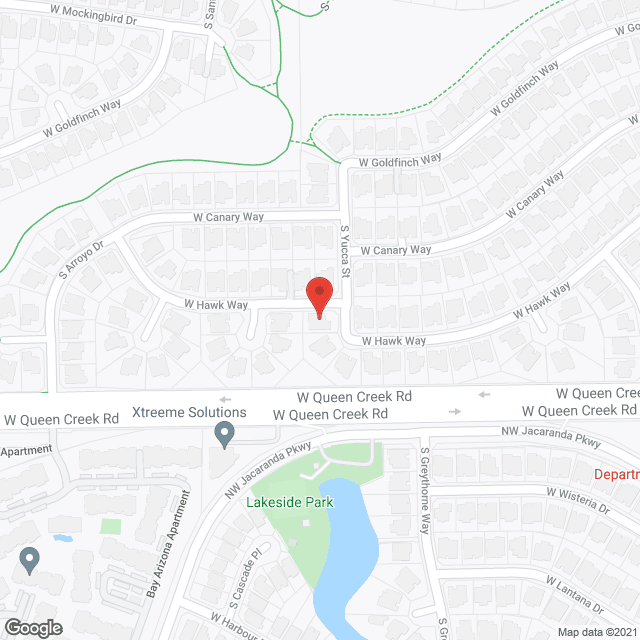 Map of the neighborhood around Divine Mercy Assisted Living II