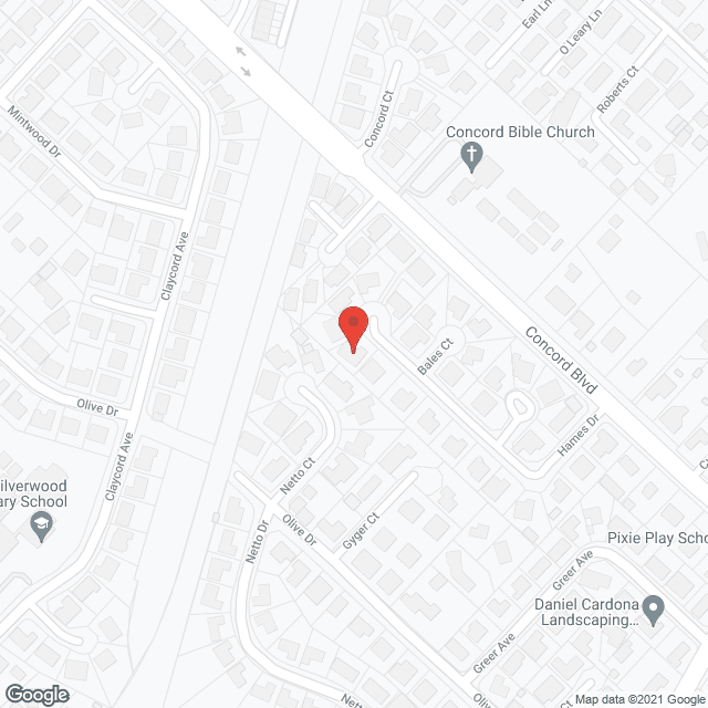 Concord Senior lodge in google map