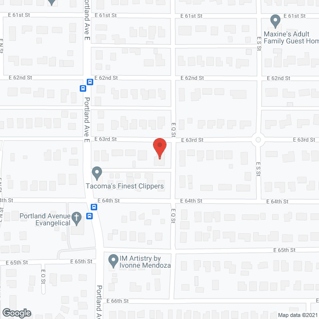 Map of the neighborhood around The Arbor Rose II