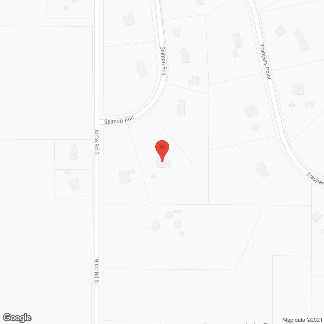 Map of the neighborhood around Eagles nest Assisted Living