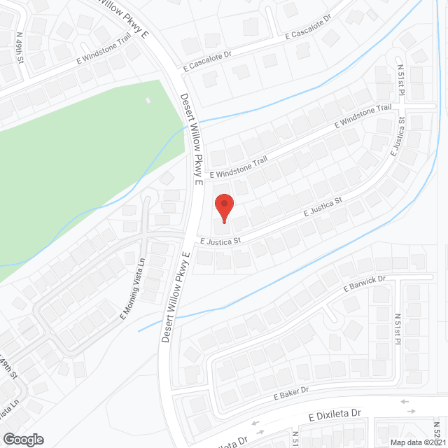 Map of the neighborhood around Desert Willow Assisted Living LLC