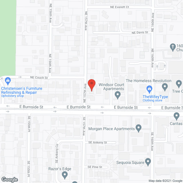 Map of the neighborhood around Elisabeth Bec AFH