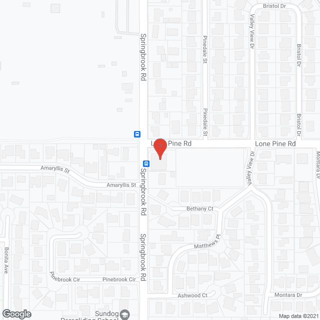 Map of the neighborhood around Roxy Ann Memory Care Community