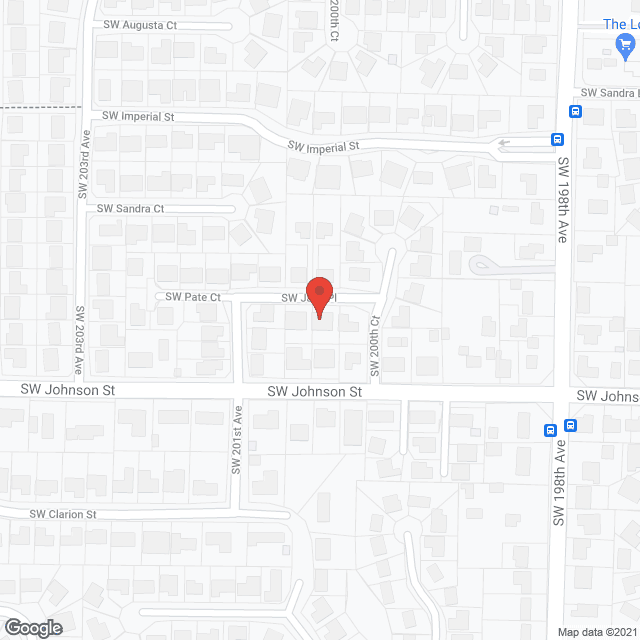 Map of the neighborhood around Garden Grove Foster Home 2