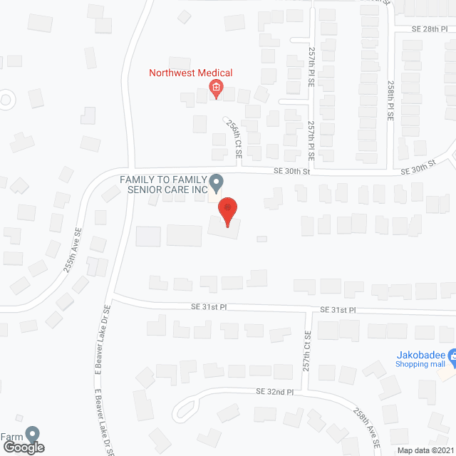 Family To Family Senior Care Inc in google map