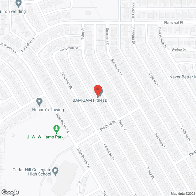 Map of the neighborhood around Broadmoor Place Assisted Living, LLC