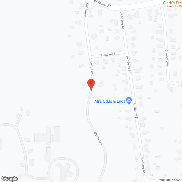 Map of the neighborhood around Mary McClellan Guest Home