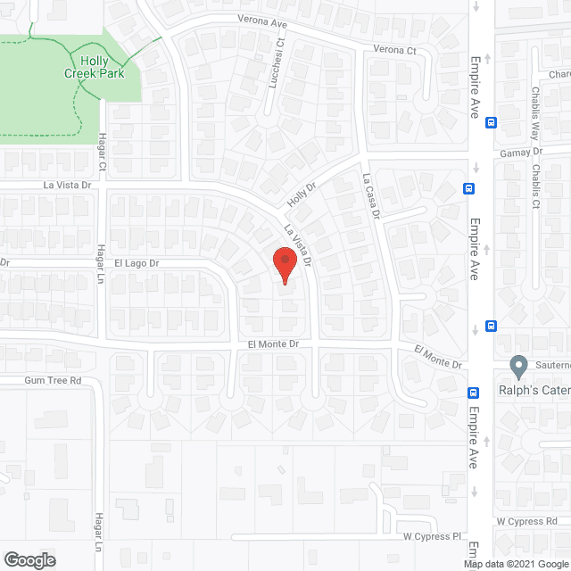 Map of the neighborhood around Foster Residential Care