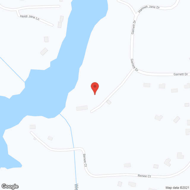 Map of the neighborhood around St. Michael's Adult Foster Care