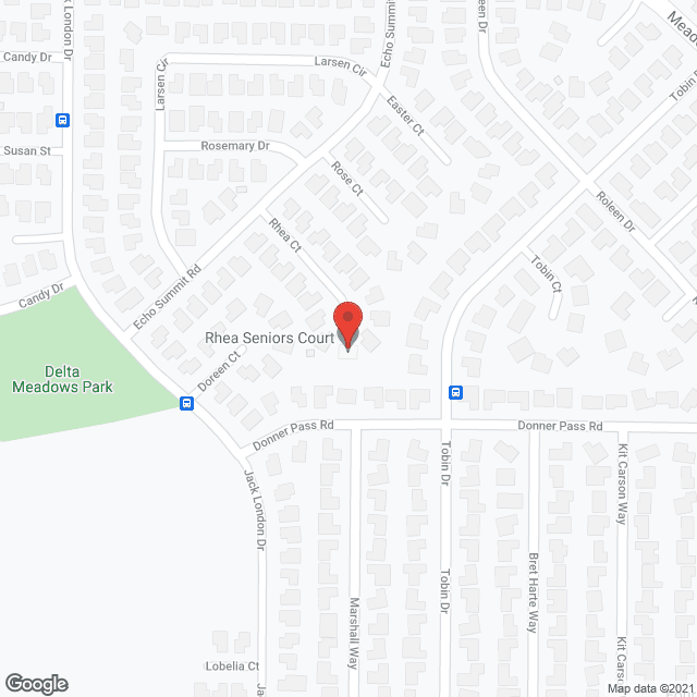 Map of the neighborhood around Rhea Seniors Court
