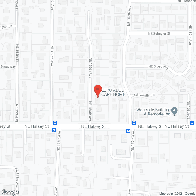 Map of the neighborhood around Muntean Adult Care Home