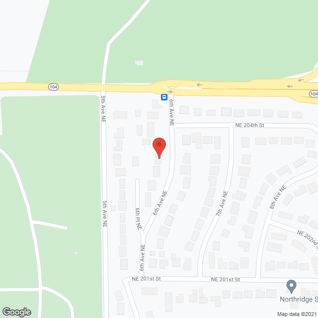 Map of the neighborhood around For Senior's Sake, Inc. I
