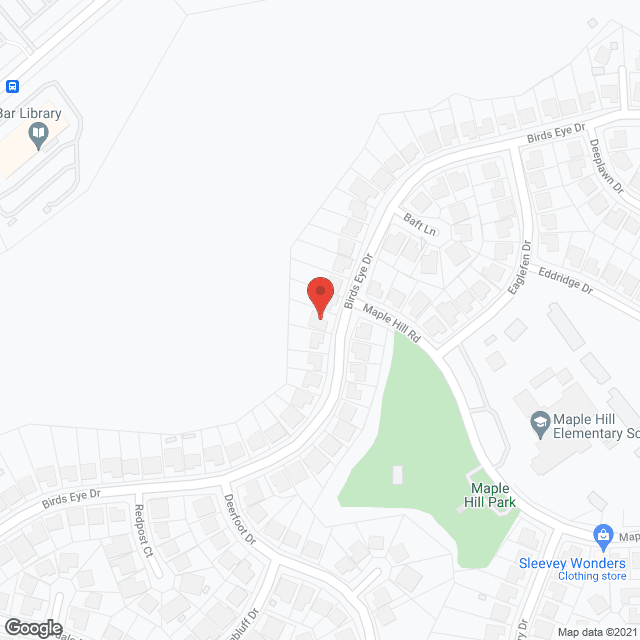 Map of the neighborhood around Kiowa Crest II