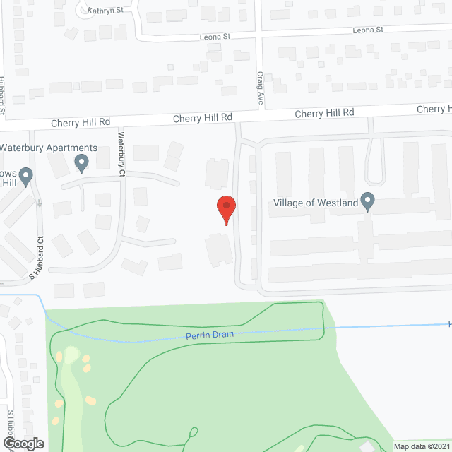Map of the neighborhood around Rose Cottage