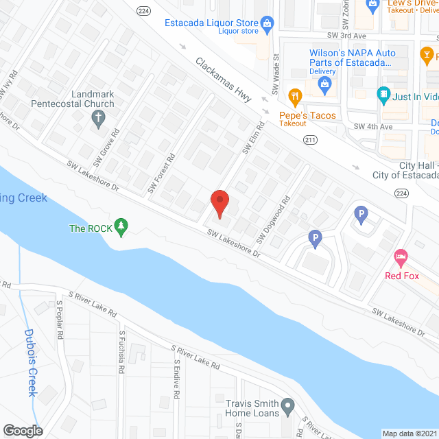 Map of the neighborhood around Mixon Adult Foster Care
