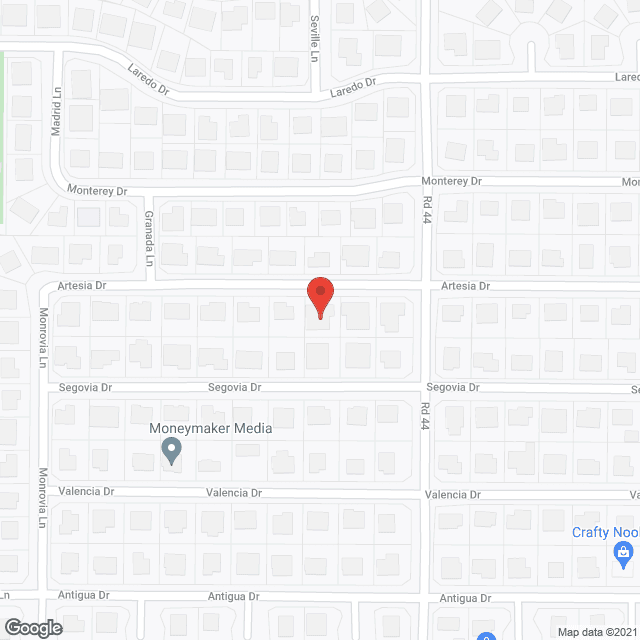 Map of the neighborhood around From The Heart 4