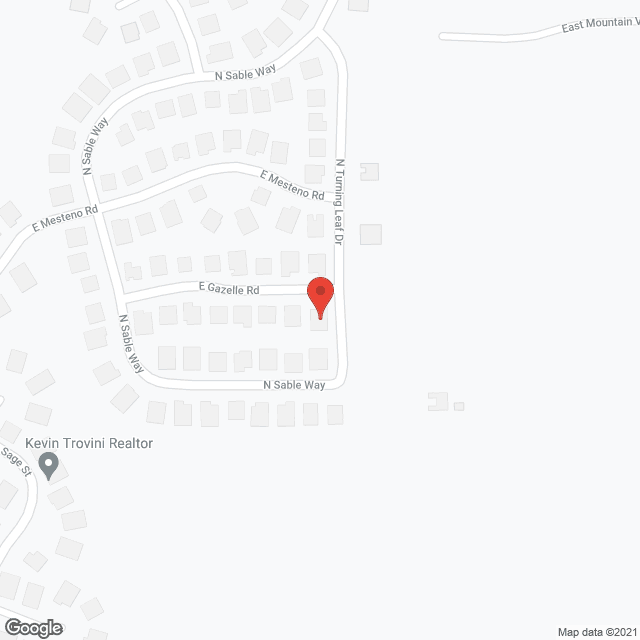 Map of the neighborhood around Brookings