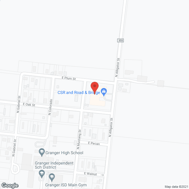 Map of the neighborhood around Oakwood Personal Care Home