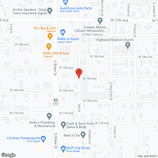 Jefferson Healthcare in google map