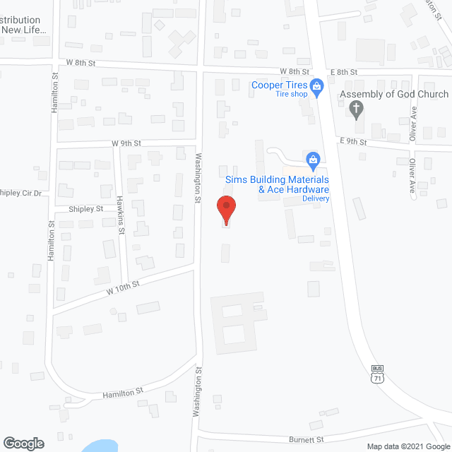 Pinewood Nursing Home in google map