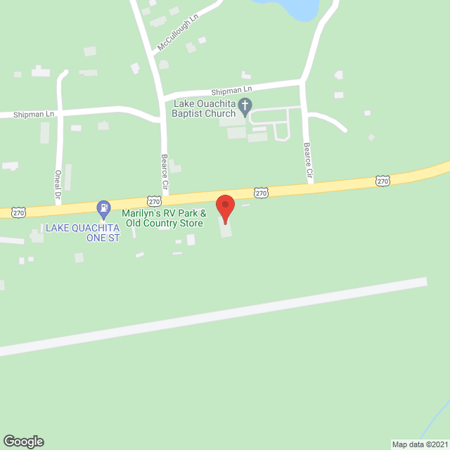 Map of the neighborhood around Mount Ida Retirement Ctr