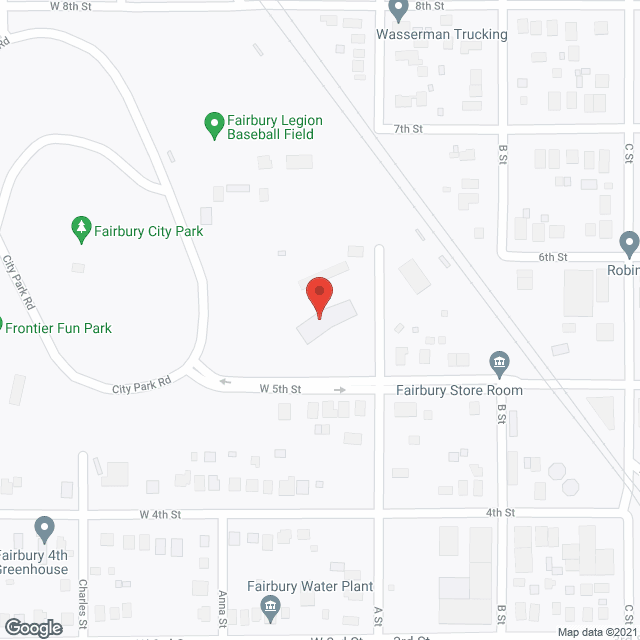 Map of the neighborhood around Park View Apartments
