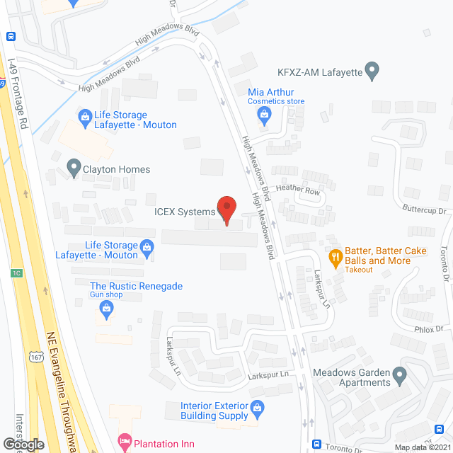 Map of the neighborhood around Day-To-Day Inc