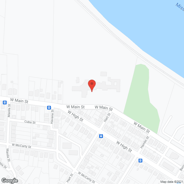 Map of the neighborhood around St Joseph's Home For the Aged
