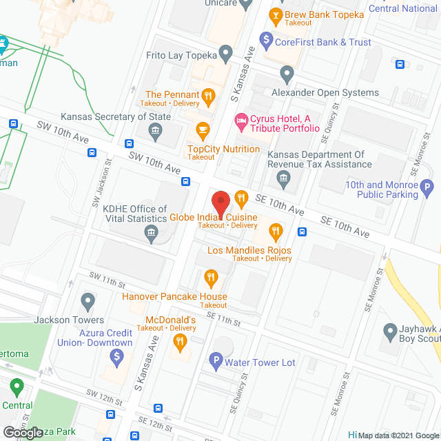 Map of the neighborhood around Landmark Plaza Ltd