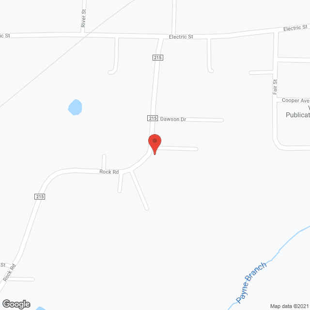 Map of the neighborhood around Miller Resident Care