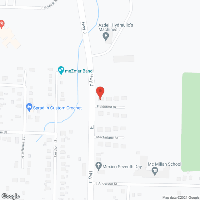 Fieldcrest Apartments in google map