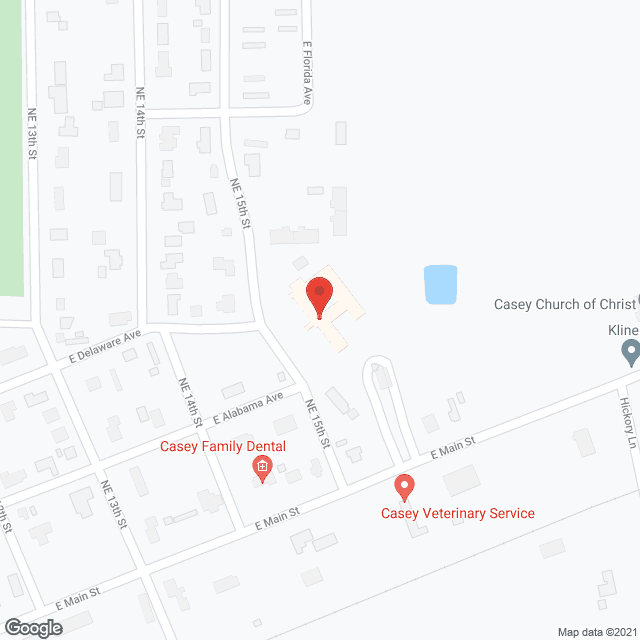 Casey Health Care Center in google map