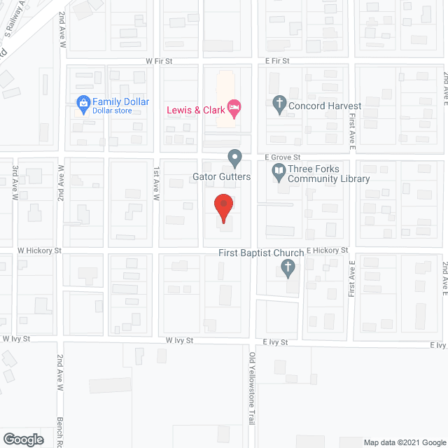 Map of the neighborhood around Pathways Personal Care Home
