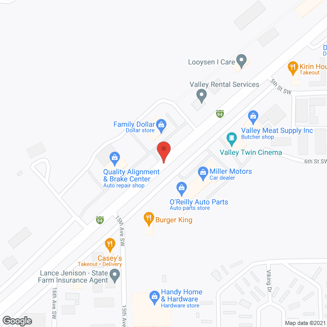 Map of the neighborhood around Kensal Manor Apartments-Kensal