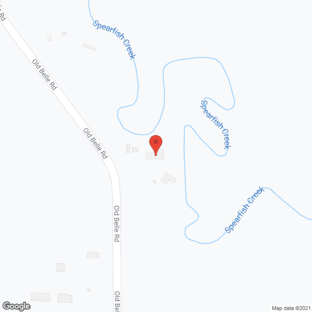 Map of the neighborhood around Serenity Corners Assisted