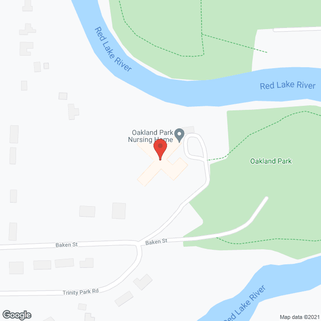 Map of the neighborhood around Oakland Park Nursing Home