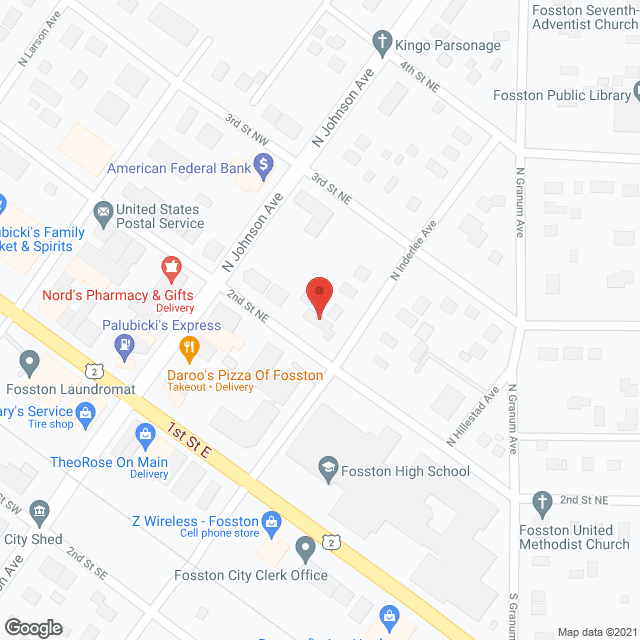 Map of the neighborhood around Bethany Assisted Living