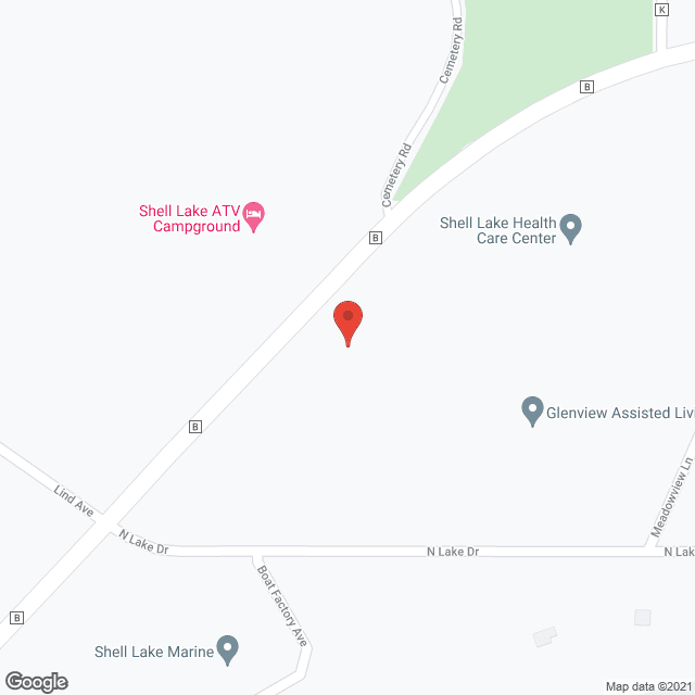 Map of the neighborhood around Terraceview Living Ctr