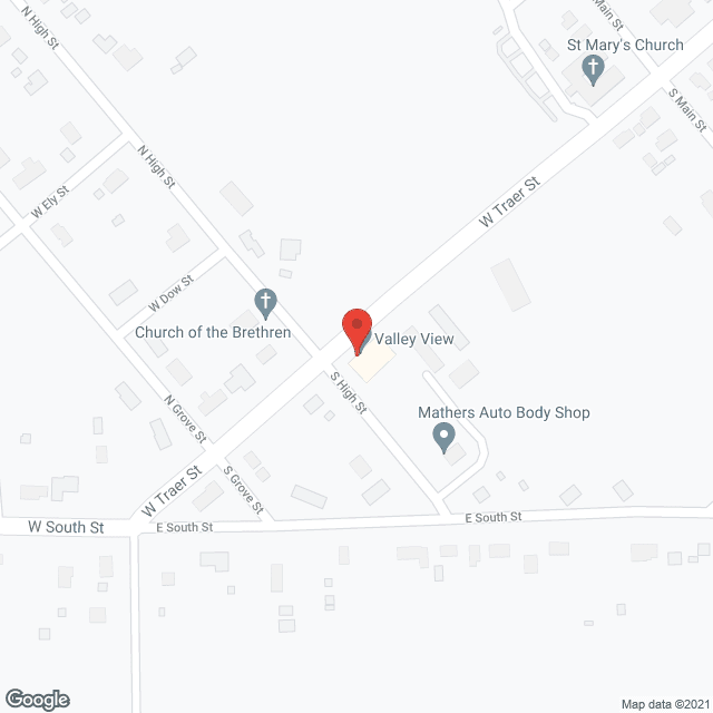 Map of the neighborhood around Liebe Care Ctr