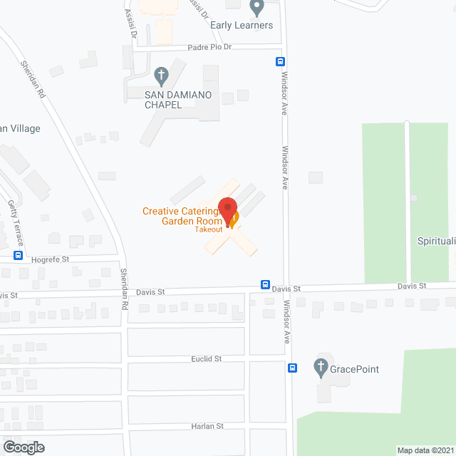 Map of the neighborhood around Windsor Park