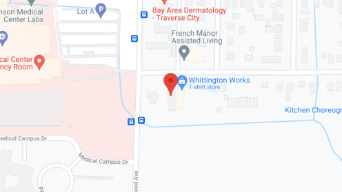 Map of the neighborhood around French Manor