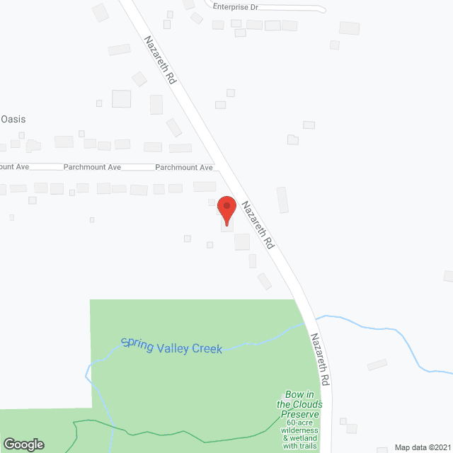 Map of the neighborhood around Sisters of St Joseph