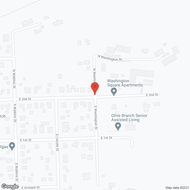 Map of the neighborhood around Cherry Hill Manor