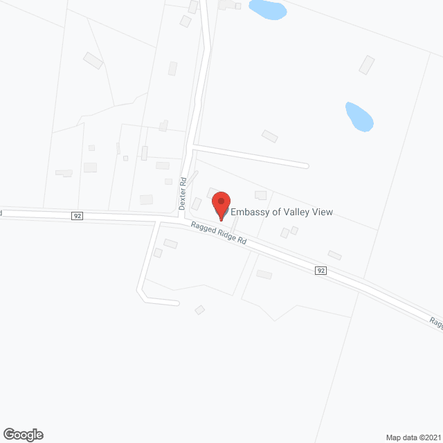 Map of the neighborhood around Valley View Alzheimer's Care