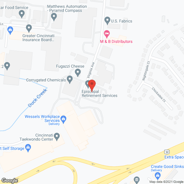 Episcopal Retirement Homes Inc in google map