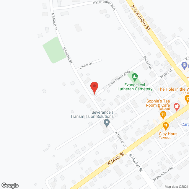Map of the neighborhood around Somerset Lane Apartments